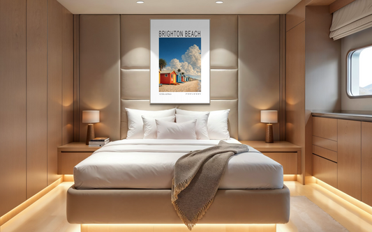 Brighton Beach Travel Poster