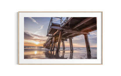 Evening Glow Grange Jetty