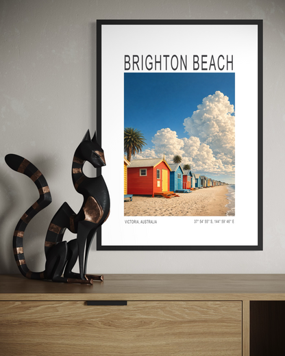 Brighton Beach Travel Poster