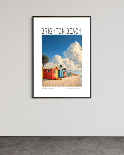 Brighton Beach Travel Poster
