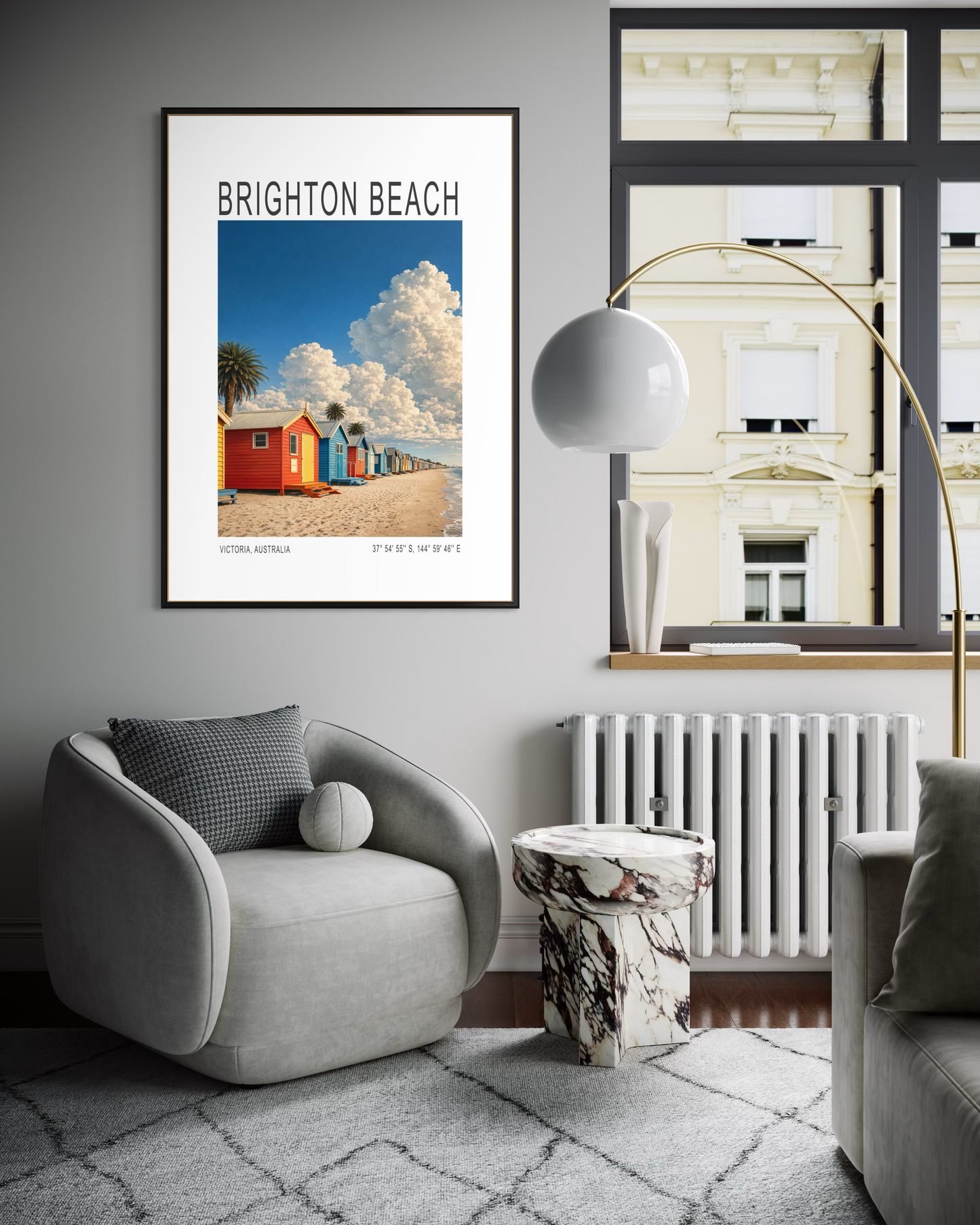 Brighton Beach Travel Poster