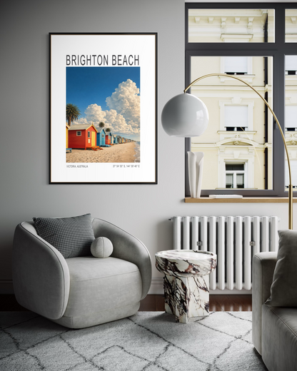 Brighton Beach Travel Poster