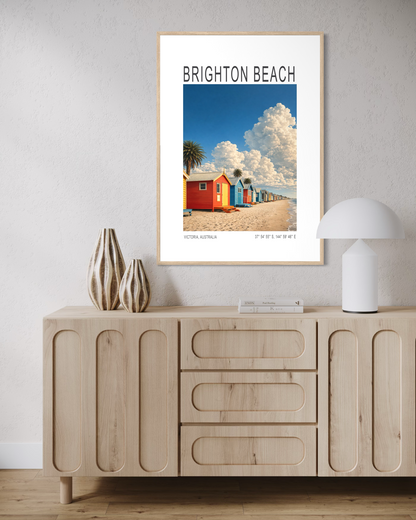 Brighton Beach Travel Poster