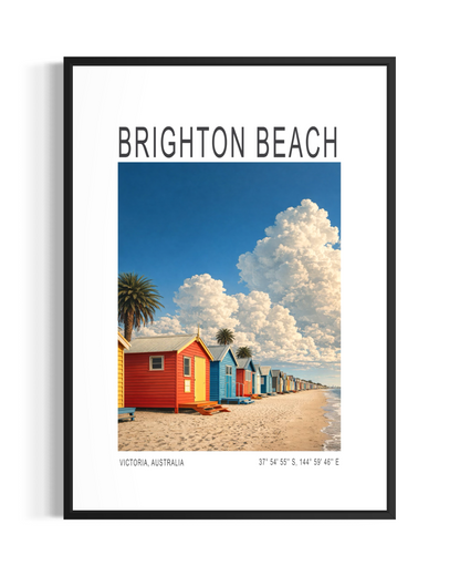 Brighton Beach Travel Poster