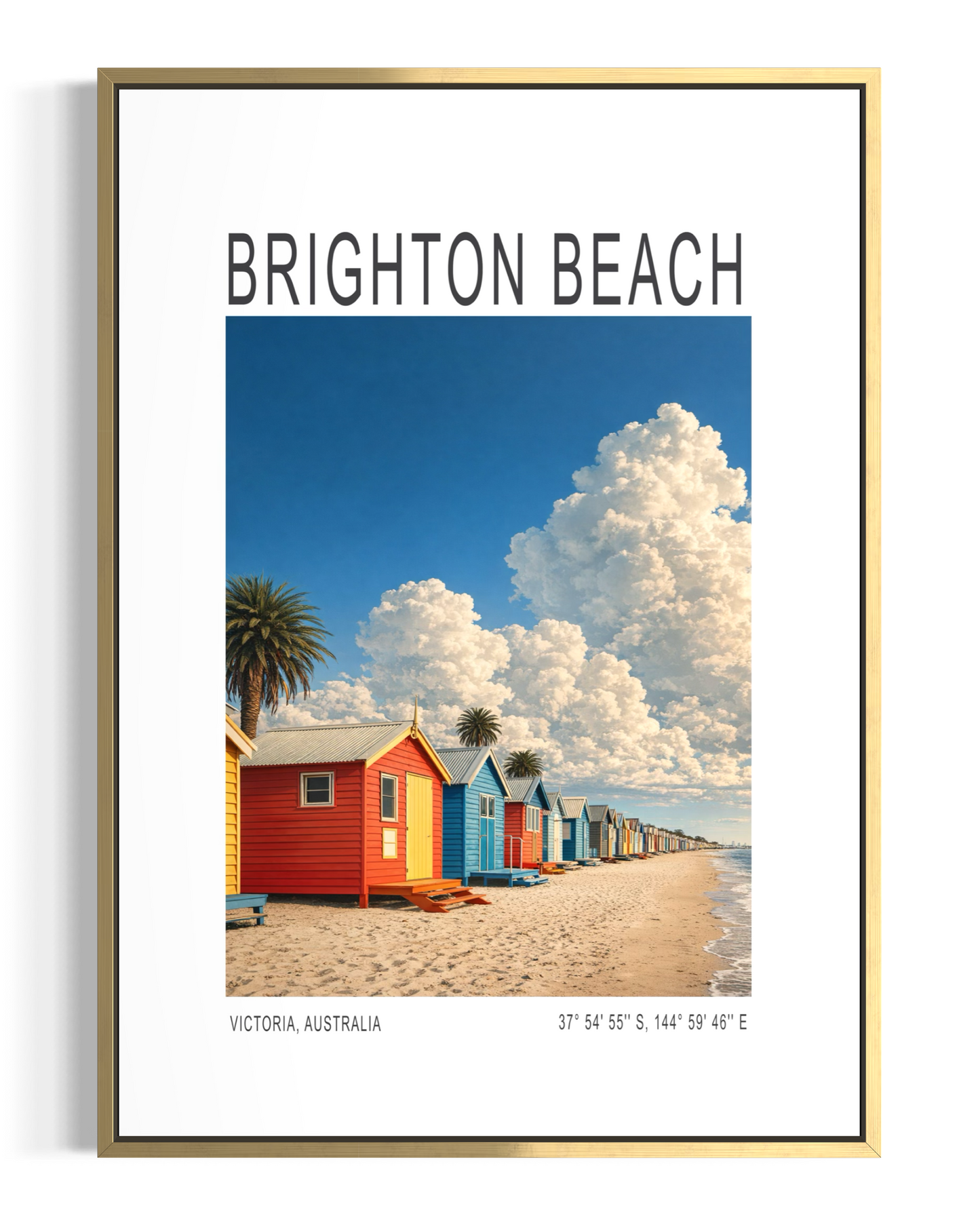 Brighton Beach Travel Poster
