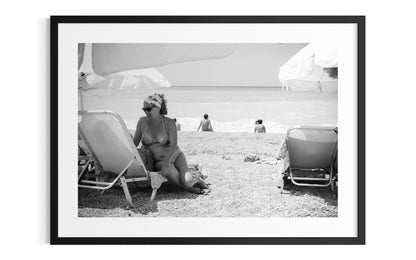 Woman Sunbathing - Porto Katsiki