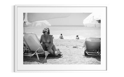 Woman Sunbathing - Porto Katsiki