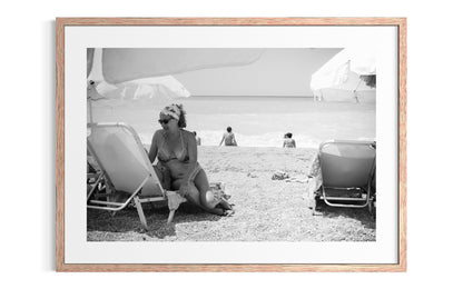 Woman Sunbathing - Porto Katsiki