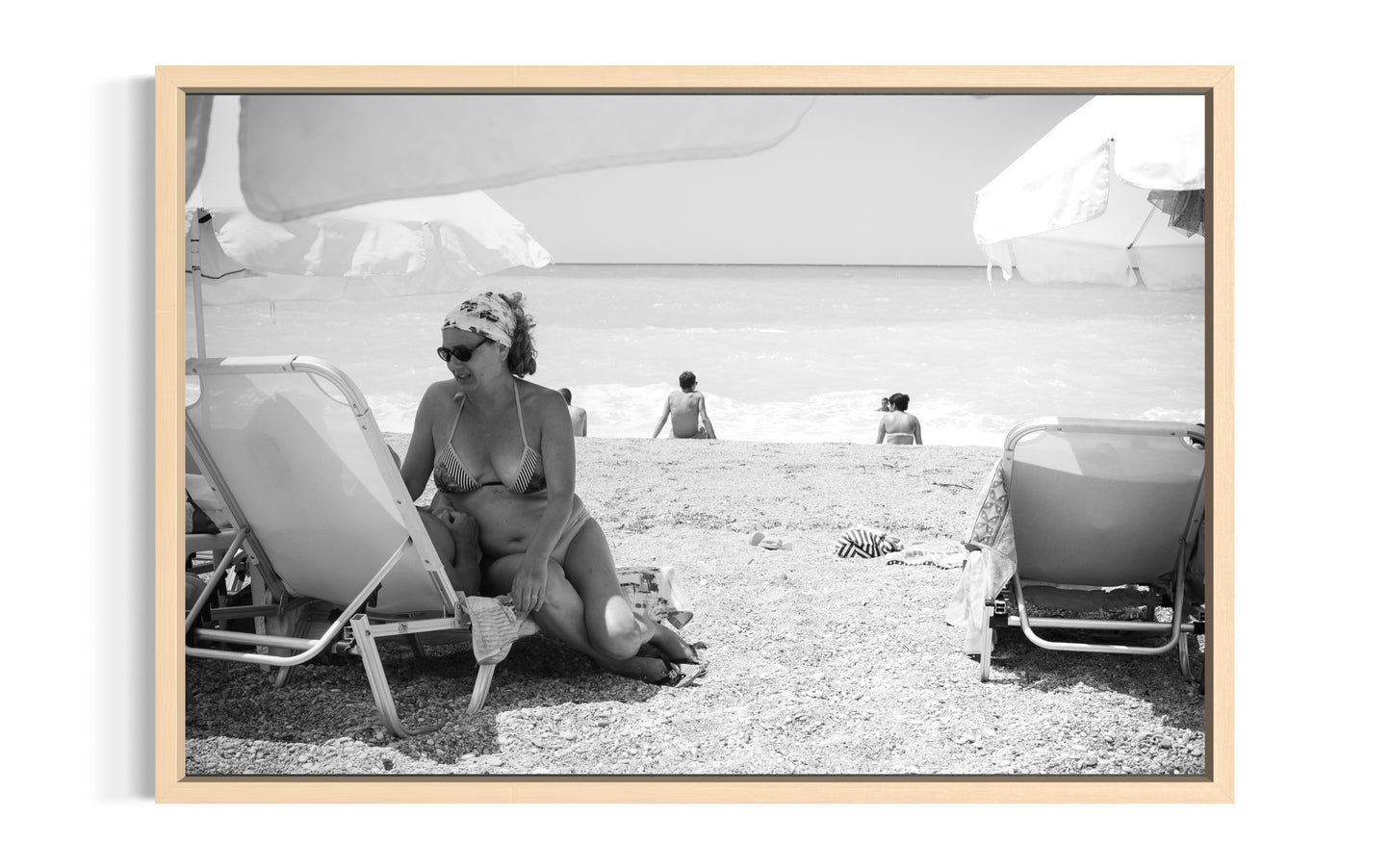 Woman Sunbathing - Porto Katsiki