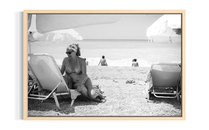 Woman Sunbathing - Porto Katsiki