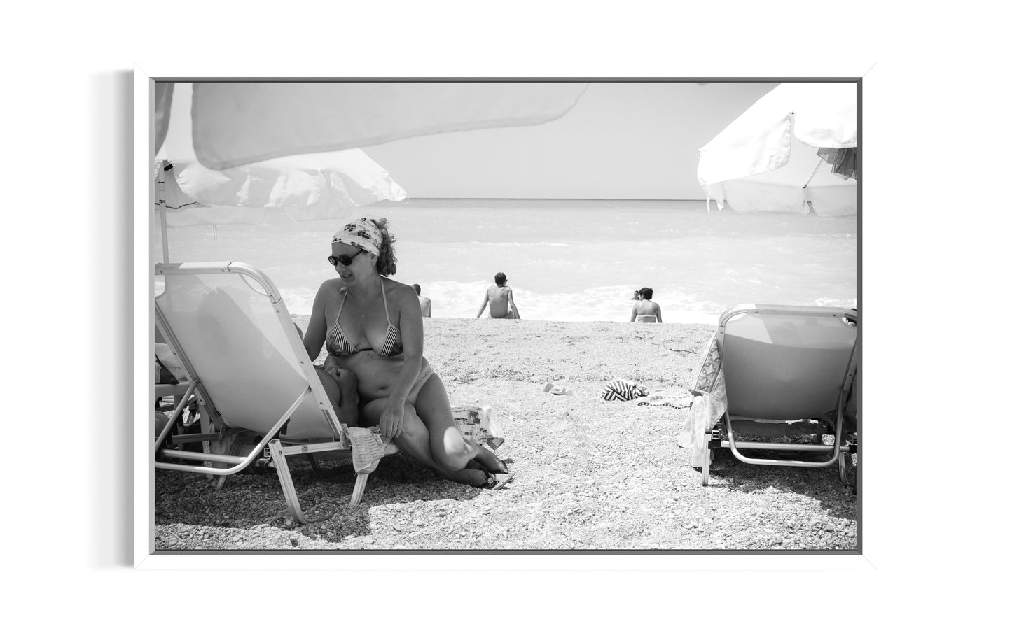 Woman Sunbathing - Porto Katsiki