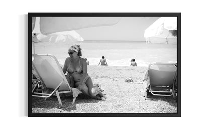 Woman Sunbathing - Porto Katsiki