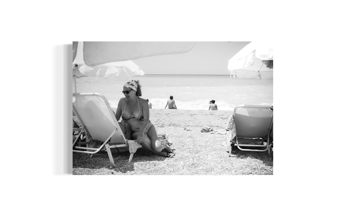 Woman Sunbathing - Porto Katsiki