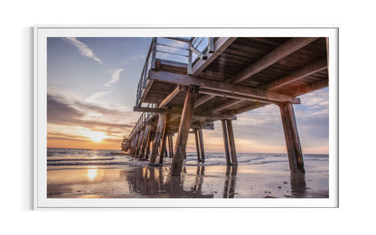 Evening Glow Grange Jetty