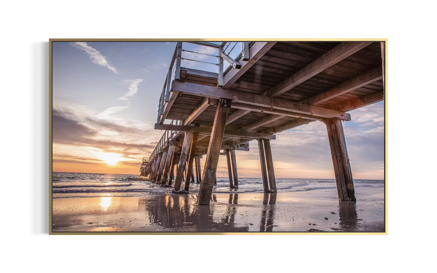 Evening Glow Grange Jetty