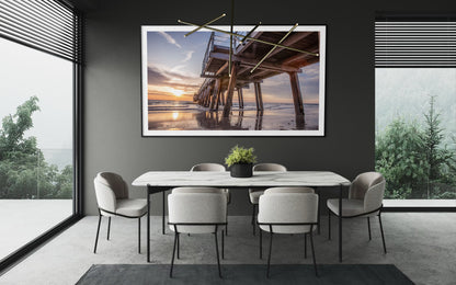 Evening Glow Grange Jetty